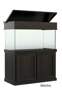 125 gallon Aquariu with Classic Style Aquarium Cabinetry