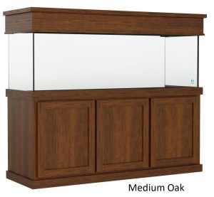 215 Gallon Aquarium with a Classic Style Stand and Canopy